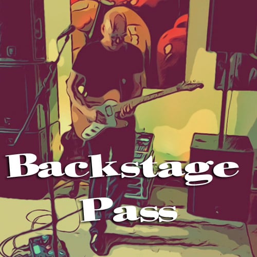 BACKSTAGE PASS Logo